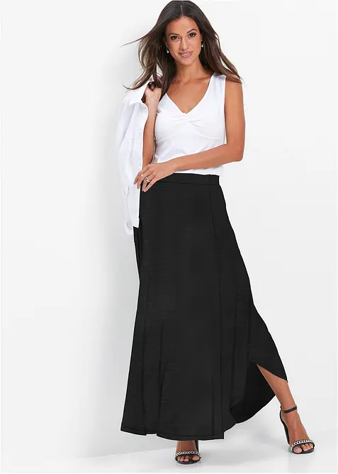 Gonna in jersey di misto viscosa, bonprix