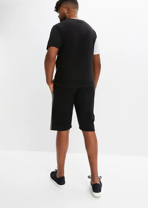 T-shirt e bermuda in felpa (set 2 pezzi), bonprix