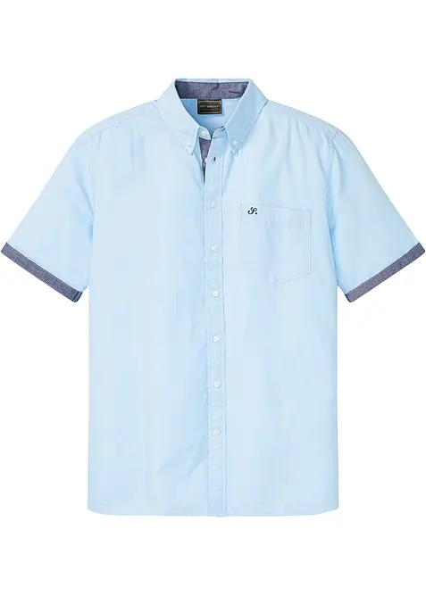 Camicia Oxford a maniche corte in puro cotone, bonprix