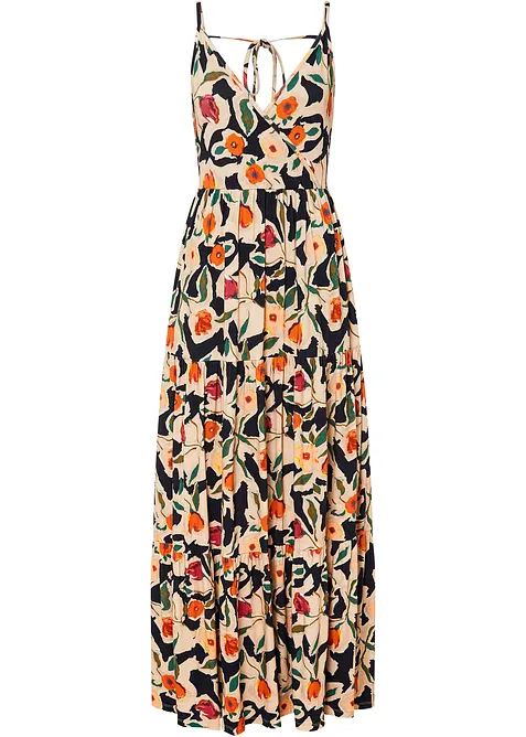 Abito lungo in morbido misto viscosa, bonprix