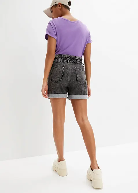 Shorts di jeans paper bag, bonprix