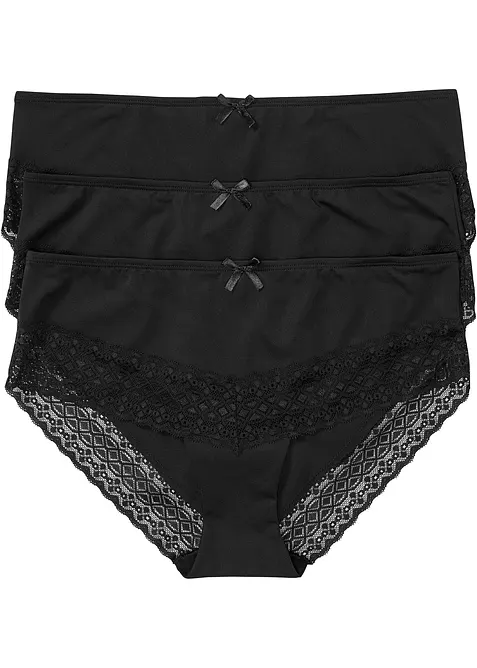Panty in microfibra (pacco da 3), bonprix