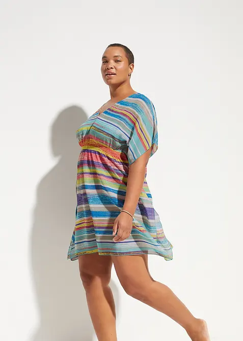 Tunica copricostume in chiffon, bonprix
