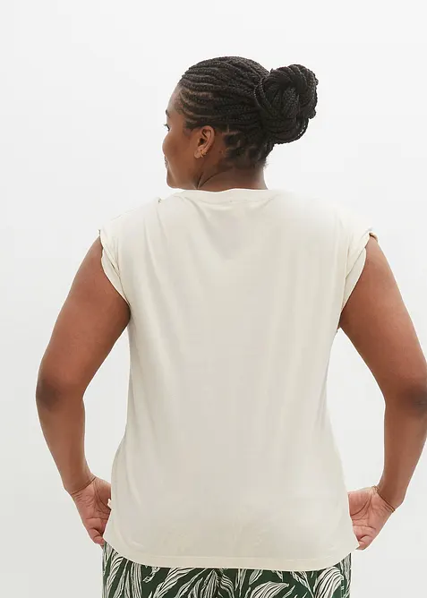 Maglia oversize in puro cotone biologico, bonprix