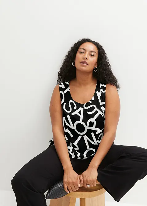 Top in viscosa fluente, bonprix