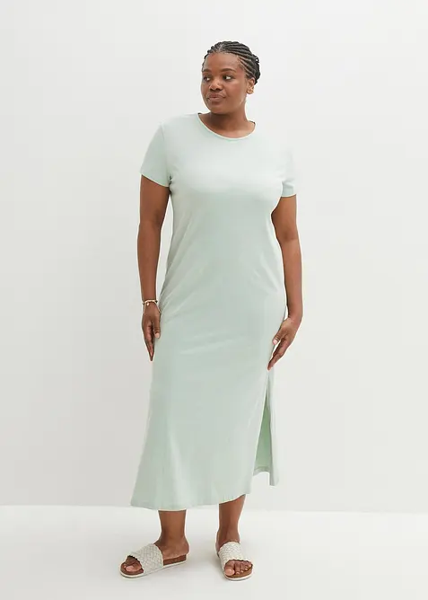 Abito lungo in puro cotone, bonprix