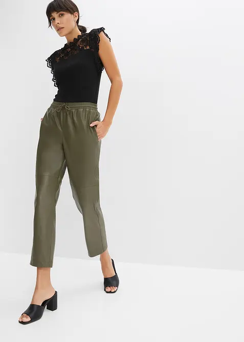 Maglia con inserto in pizzo, bonprix
