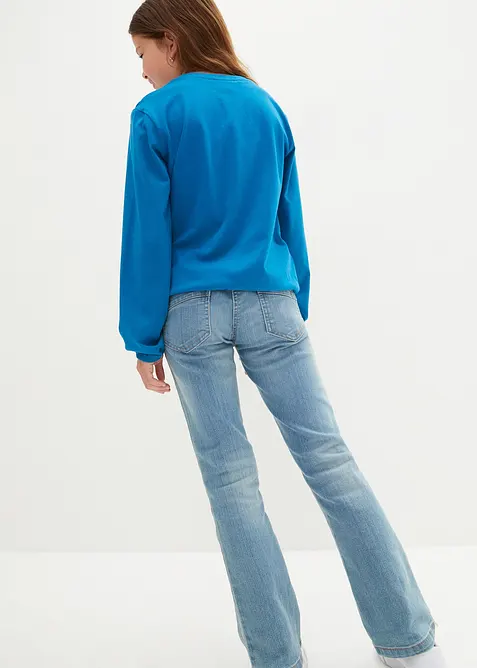 Maglia a maniche lunghe in puro cotone biologico, bonprix