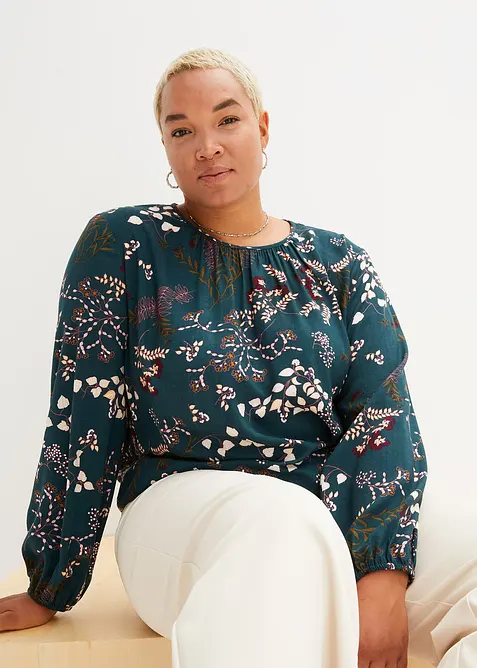 Blusa in viscosa, bonprix