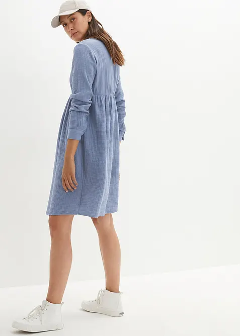 Abito pr&eacute;maman / da allattamento in mussola, bonprix