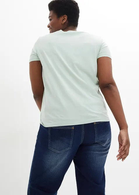 Maglia pr&eacute;maman / da allattamento 2 in 1 in cotone biologico (pacco da 2), bonprix