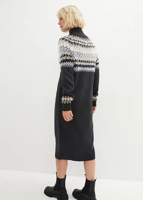 Abito in maglia norvegese, bonprix