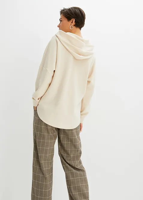 Felpa con cappuccio, regular fit, bonprix