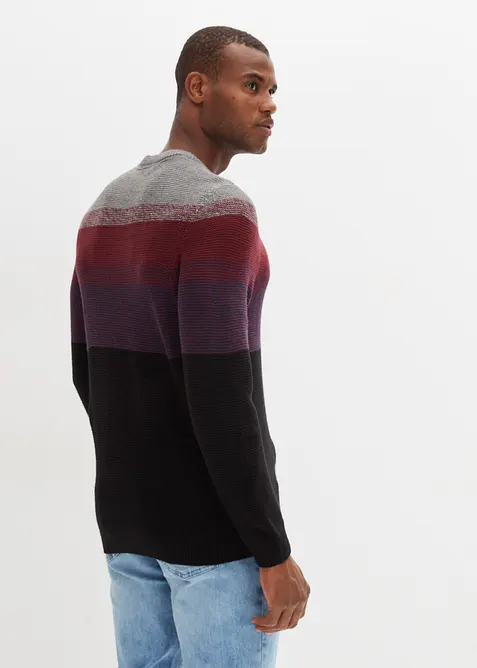 Maglione in filato fine con colori sfumati, bonprix