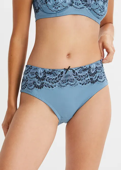 Slip alto con pizzo delicato, bonprix