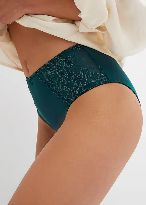 Slip alto con pizzo delicato (pacco da 2), bonprix