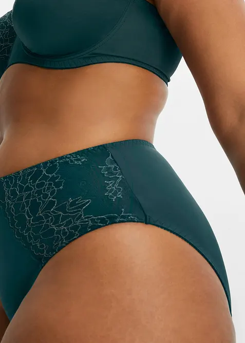 Slip alto con pizzo delicato (pacco da 2), bonprix