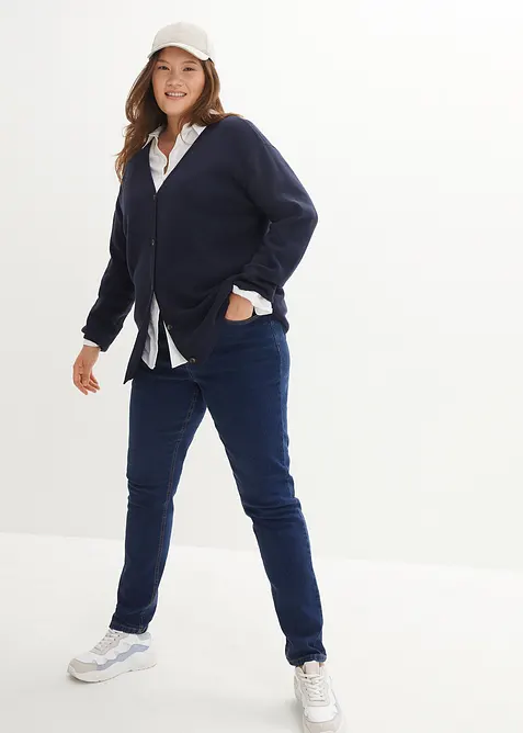 Cardigan a coste Milano, bonprix