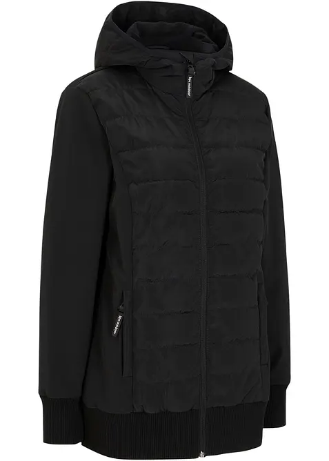 Giacca trapuntata ibrida indrorepellente in materiale misto, bonprix