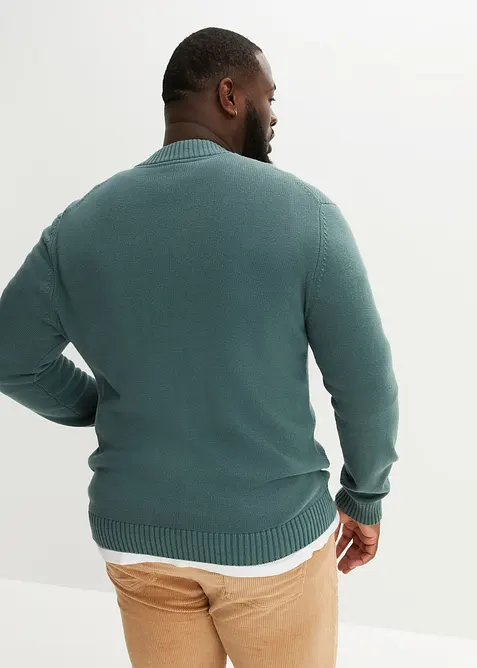 Cardigan in filato fine di puro cotone, bonprix