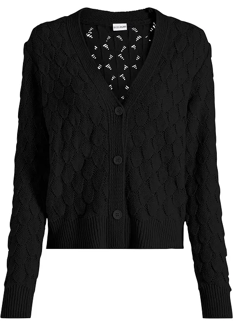 Cardigan traforato, bonprix