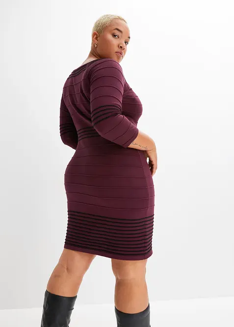 Abito in maglia di misto viscosa morbido, bonprix