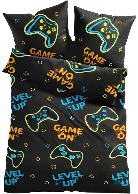 Biancheria da letto in fantasia gamer, bonprix
