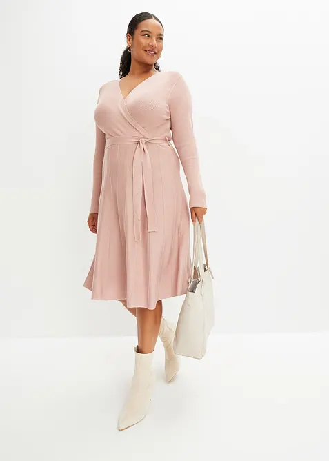 Abito in maglia misto viscosa, bonprix