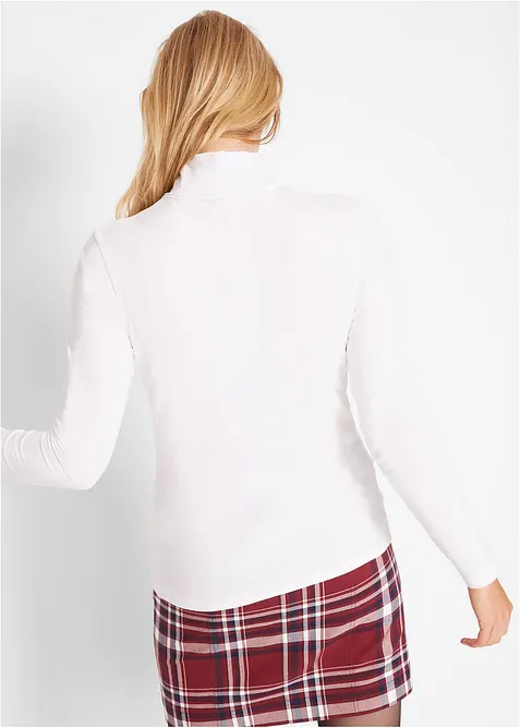 Maglia a maniche lunghe in misto cotone biologico, bonprix