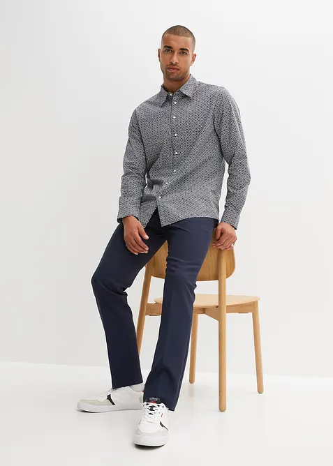 Camicia elegante a maniche lunghe in puro cotone, bonprix