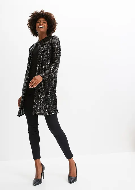 Cappottino in paillettes, bonprix