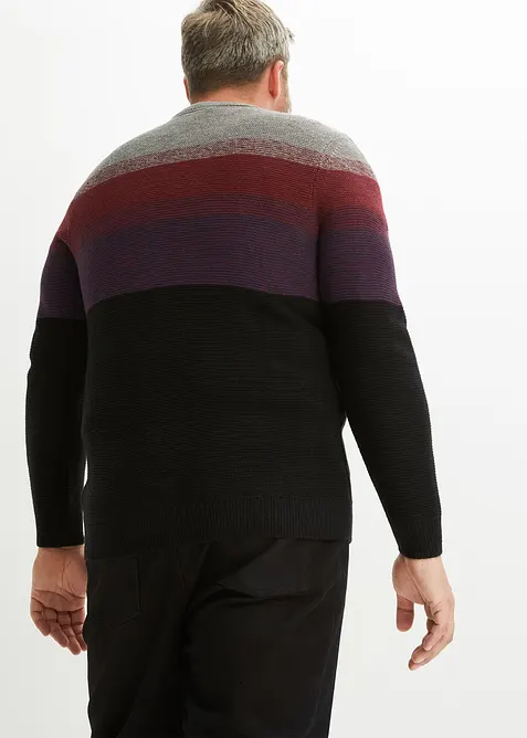 Maglione in filato fine con colori sfumati, bonprix