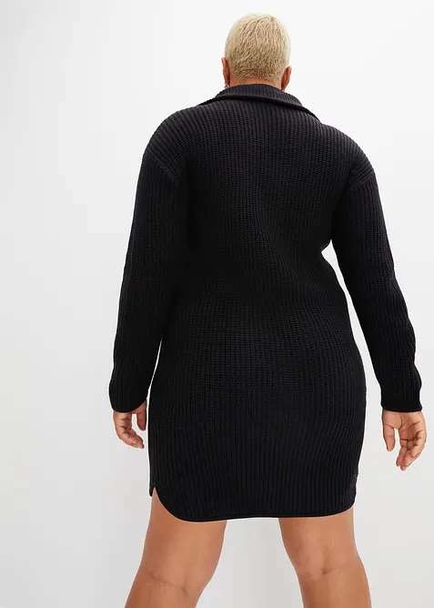 Abito in maglia con poliacrilico riciclato, bonprix