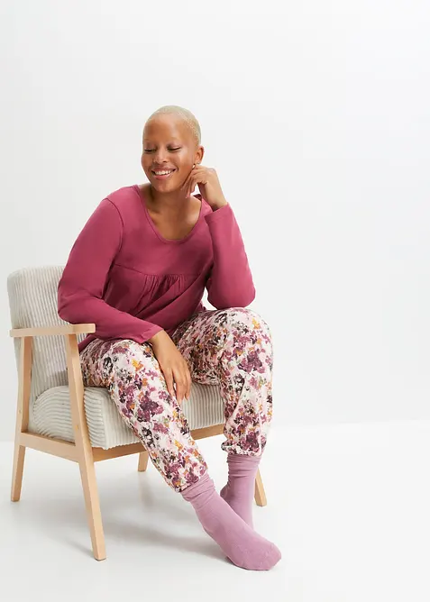 Pigiama in puro cotone biologico, bonprix