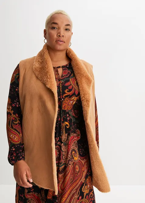 Gilet in ecopelliccia, bonprix