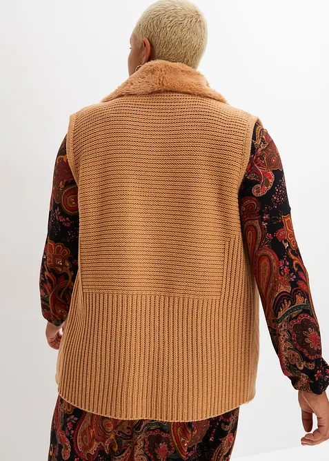 Gilet in ecopelliccia, bonprix