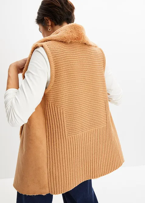 Gilet in ecopelliccia, bonprix