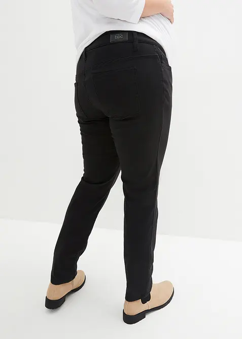 Pantaloni pr&eacute;maman elasticizzati, slim fit, bonprix