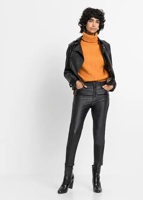 Pantaloni elasticizzati in misto viscosa, bonprix