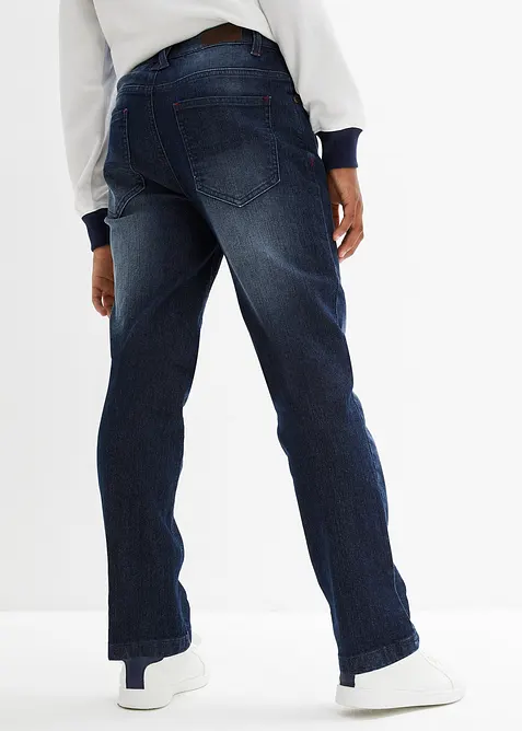 Jeans elasticizzati con cinta regolabile straight, loose fit, bonprix