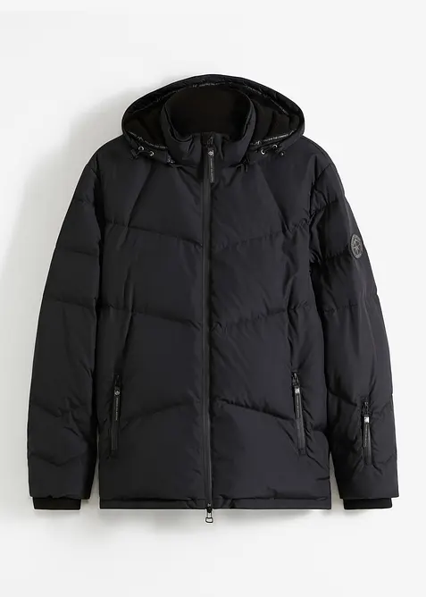 Piumino idrorepellente con finitura Bionic e fodera calda, bonprix