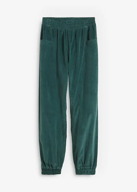 Pantaloni in velluto a coste di misto cotone, bonprix