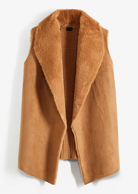 Gilet in ecopelliccia, bonprix