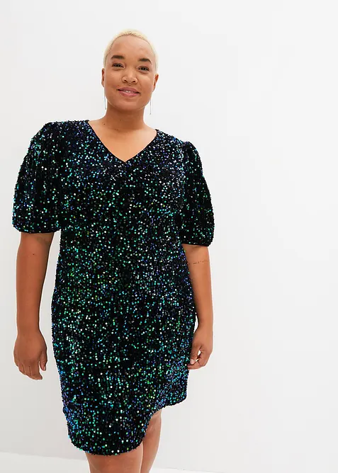 Abito con paillettes, bonprix