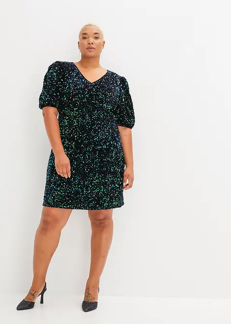 Abito con paillettes, bonprix