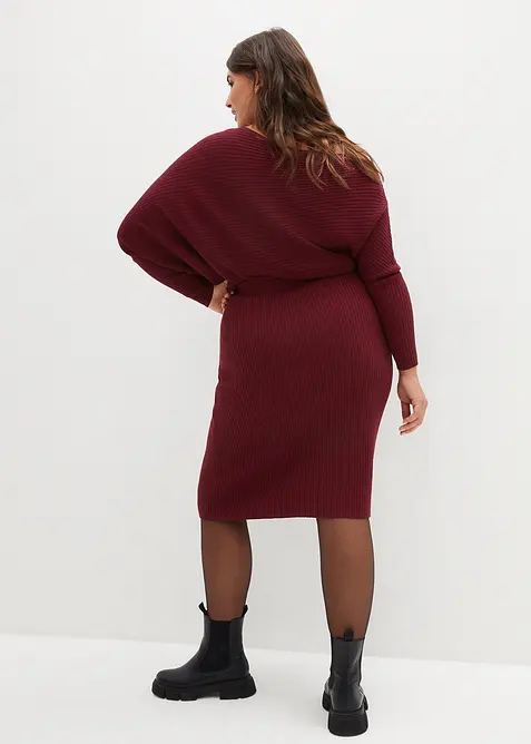 Gonna in maglia di misto viscosa morbido, bonprix