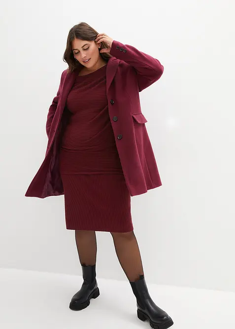 Gonna in maglia di misto viscosa morbido, bonprix