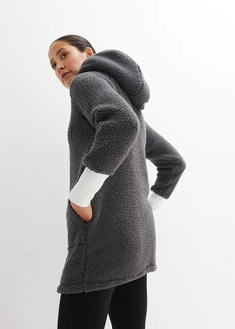 Giacca in pile teddy, bonprix