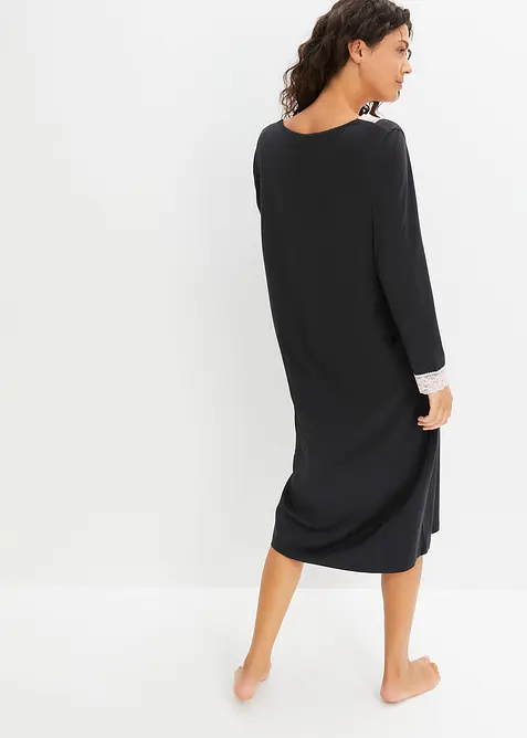 Camicia da notte in misto viscosa morbido, bonprix