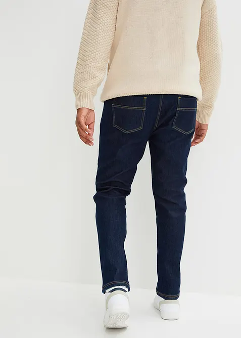 Jeans termici elasticizzati con interno caldo regular fit, straight, bonprix